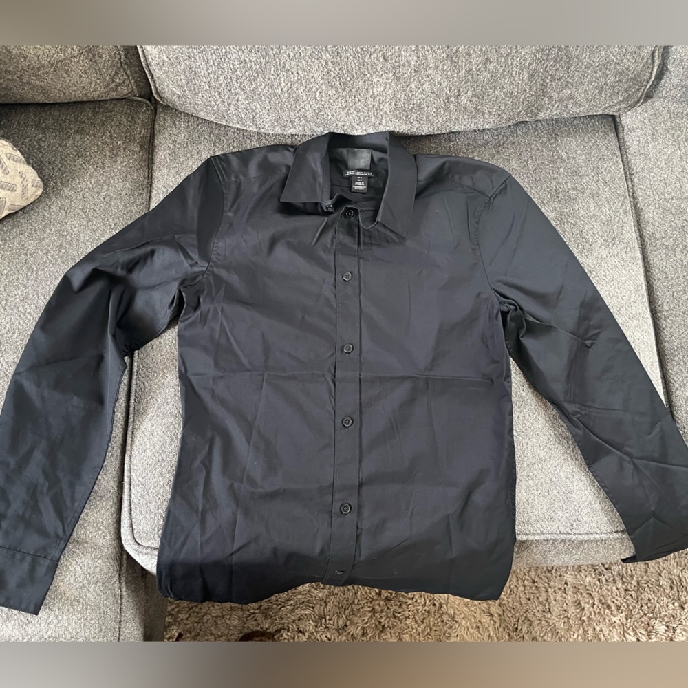 H&M Mens Black Shirt small